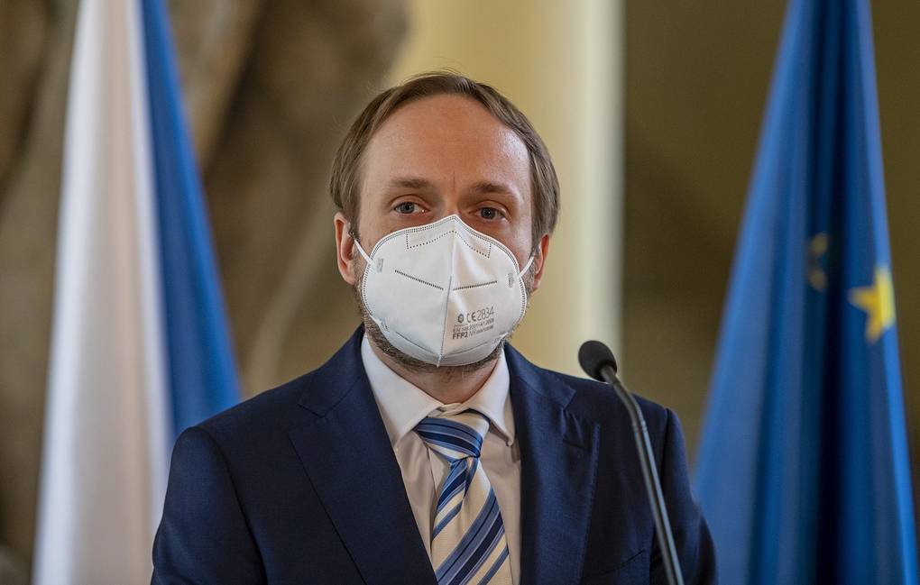 Министр иностранных дел Чехии Якуб Кулганек / © EPA-EFE/MARTIN DIVISEK